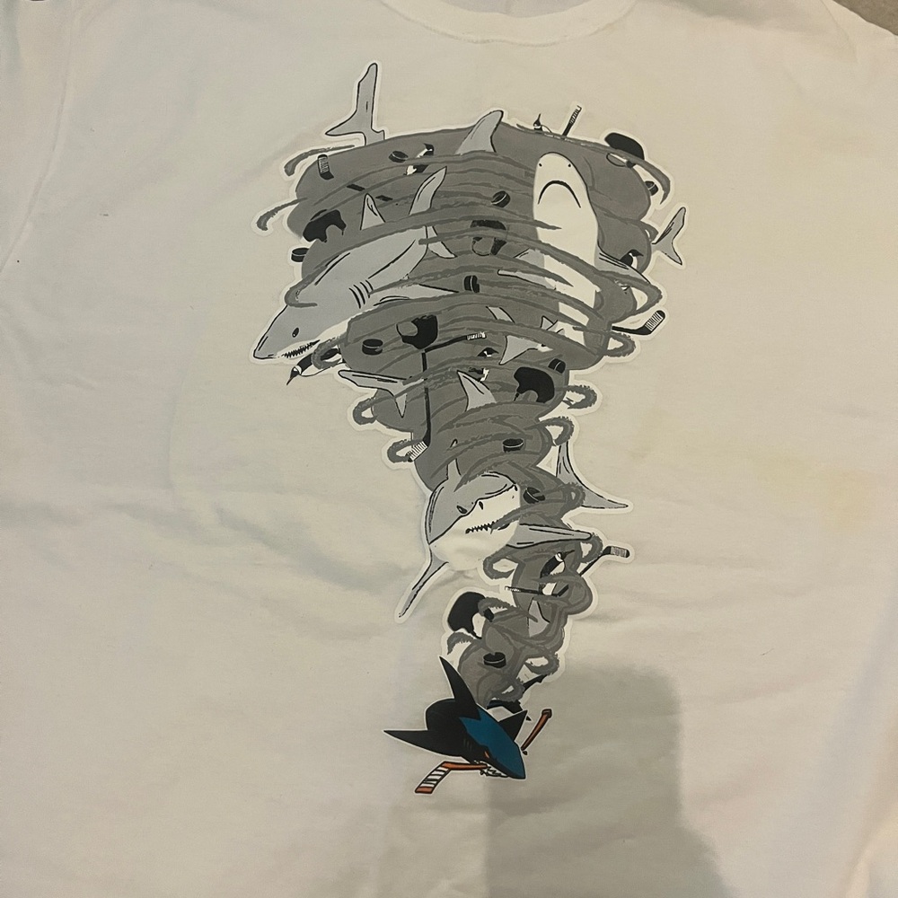 XL San Jose Sharks Tornado Tee